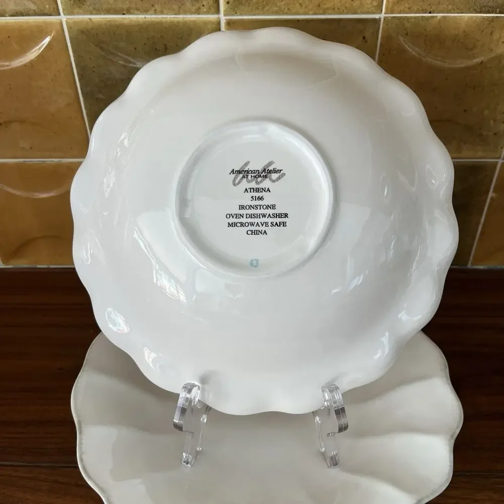 American Atelier Athena 5166 Ironstone Coupe Soup 8.5